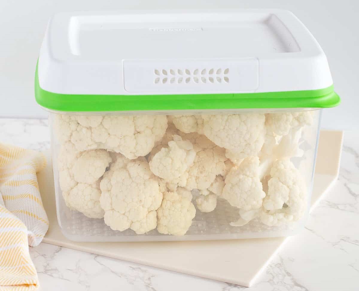 How To Store Cauliflower In The Fridge