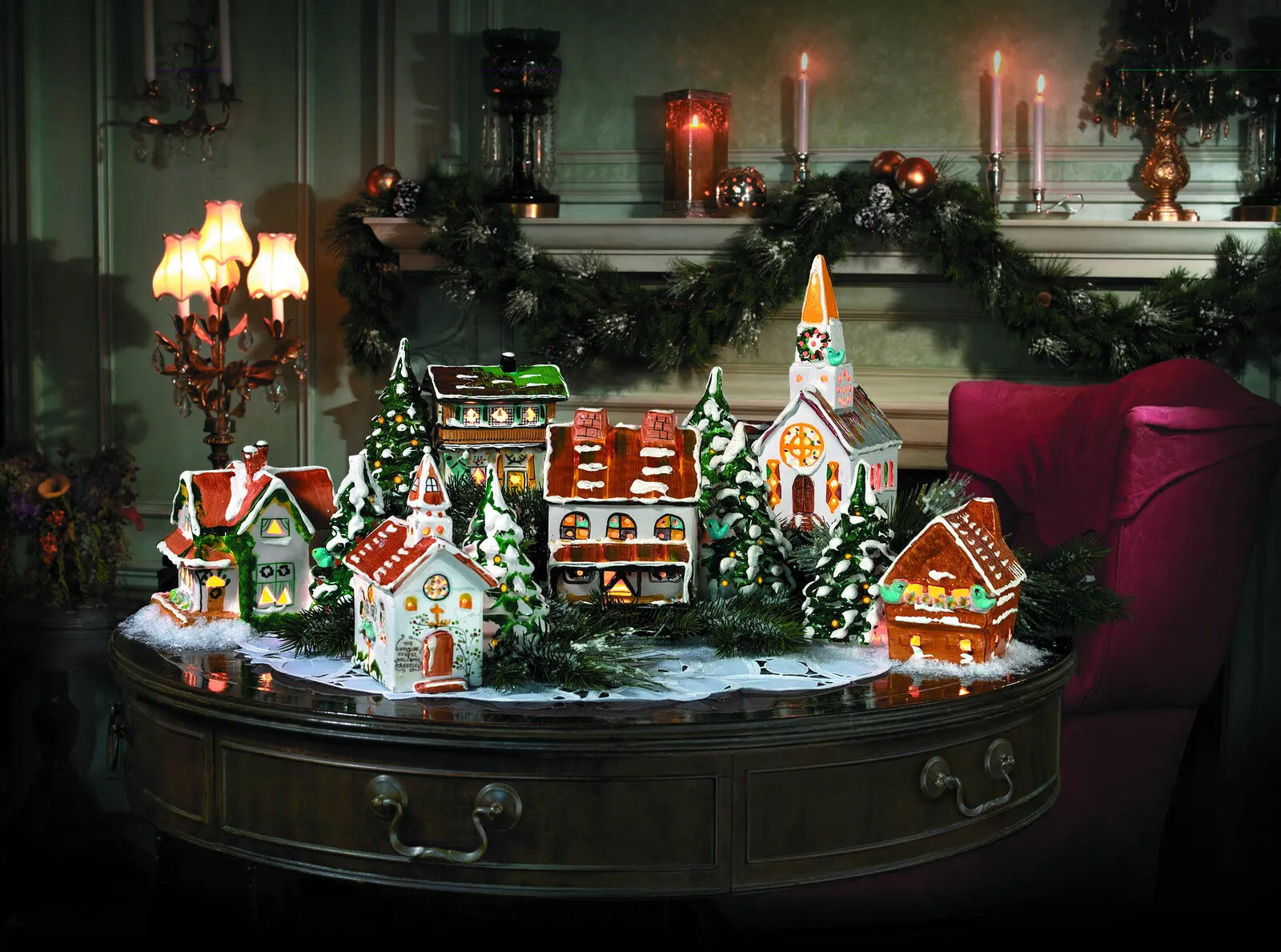 How To Store Christmas Village Houses