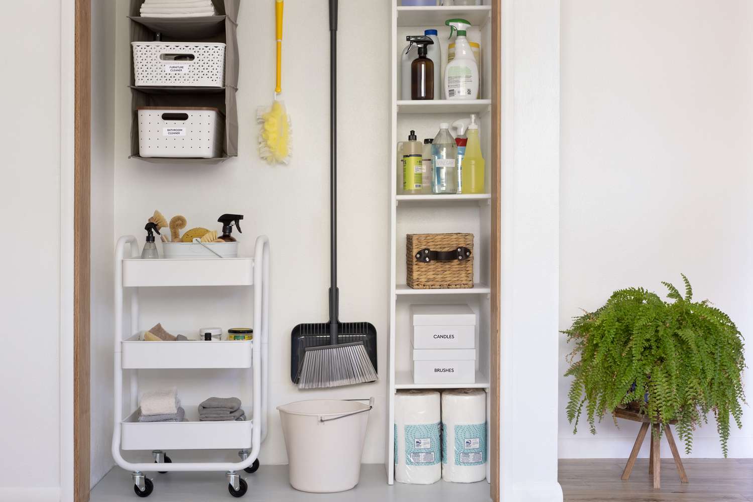 How To Store Cleaning Supplies In A Small Apartment
