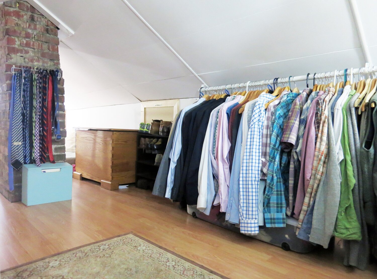 How To Store Clothes In Attic