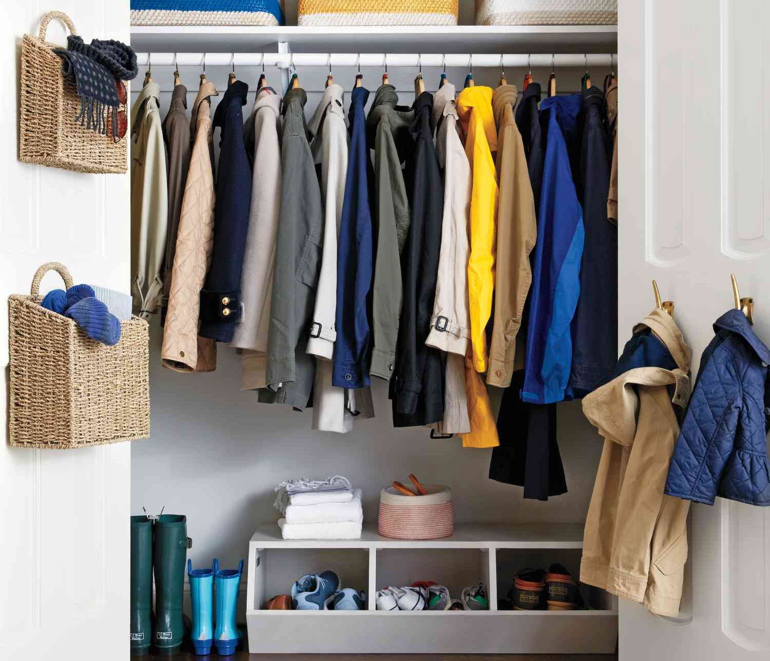 How To Store Coats In A Small Space Storables How To Store Coats In A Small Space Storables
