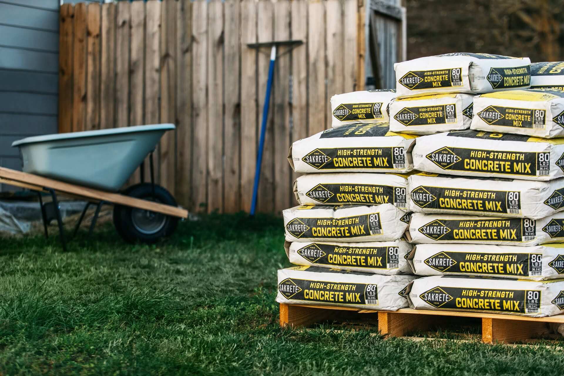 How To Store Concrete Bags Outside