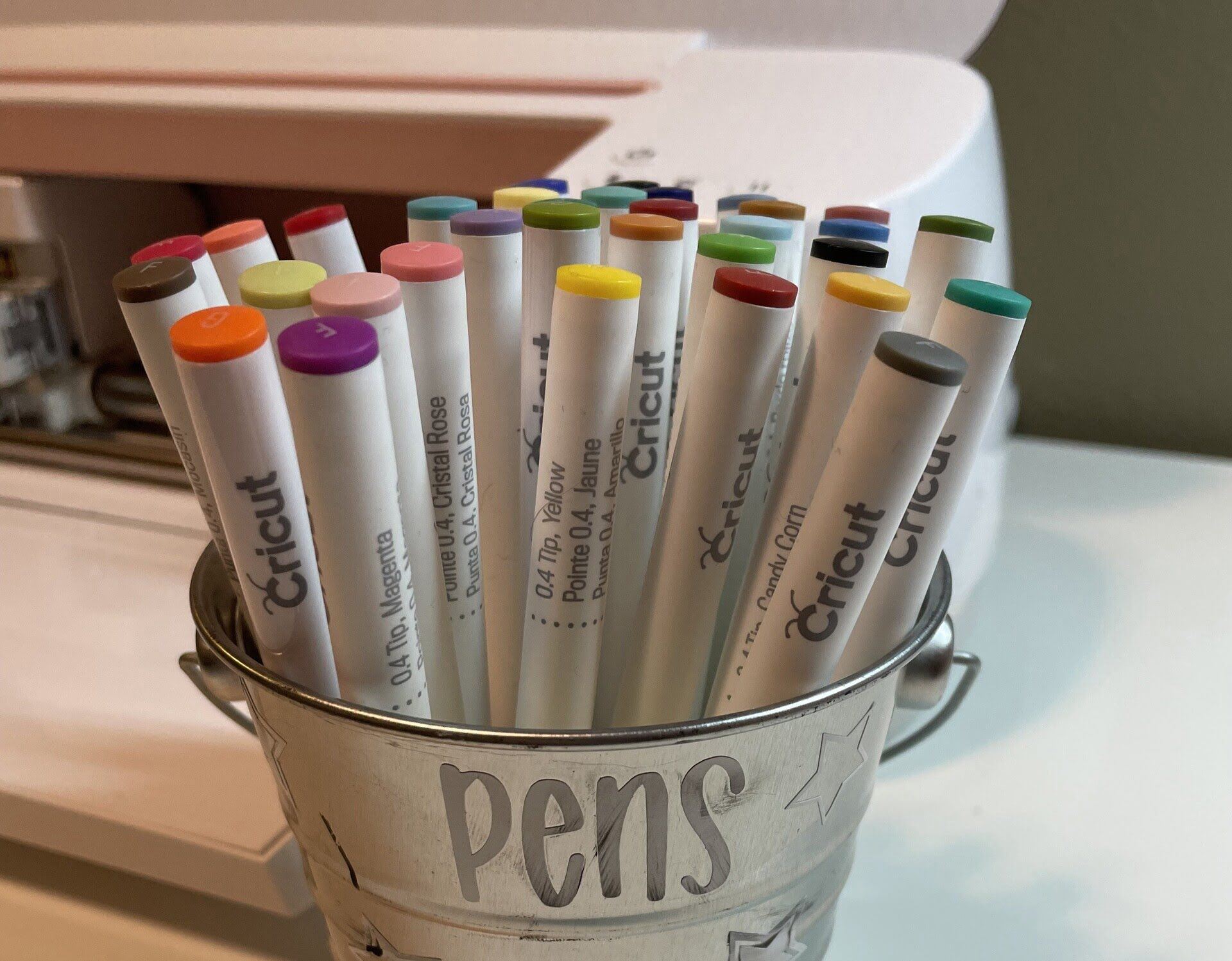 Cricut hack. If your cricut pens keep popping out of the holder