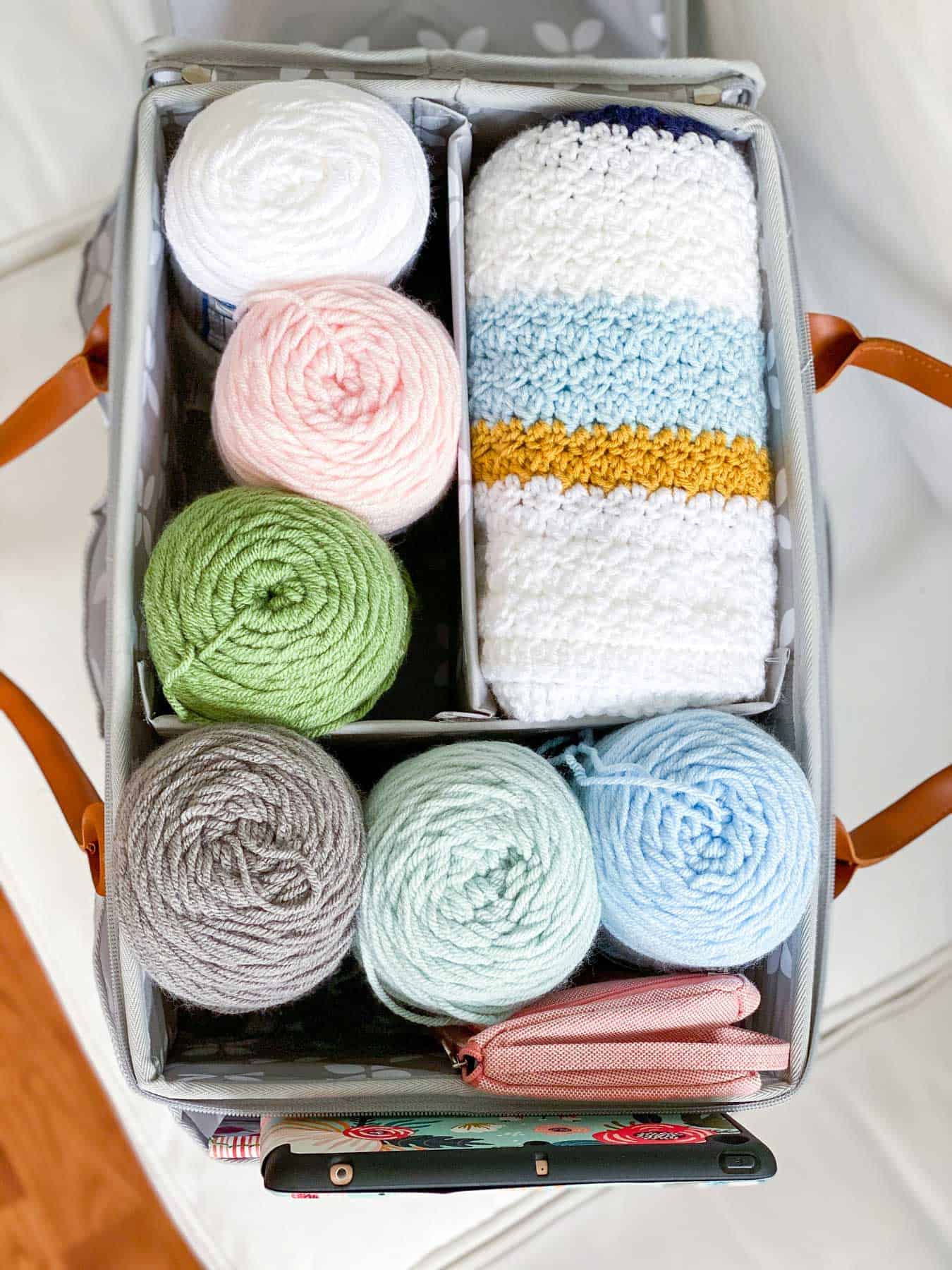 How To Store Crochet Projects