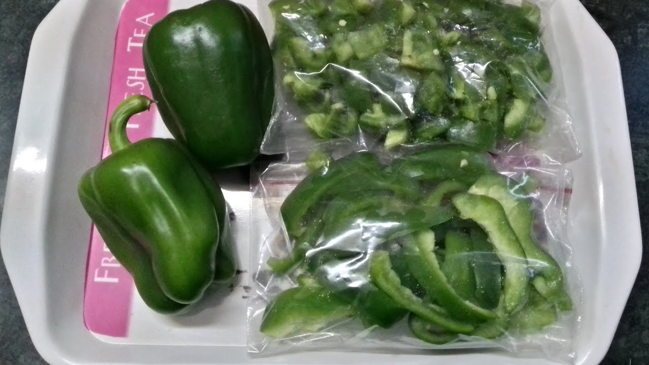 How To Store Cut Green Peppers