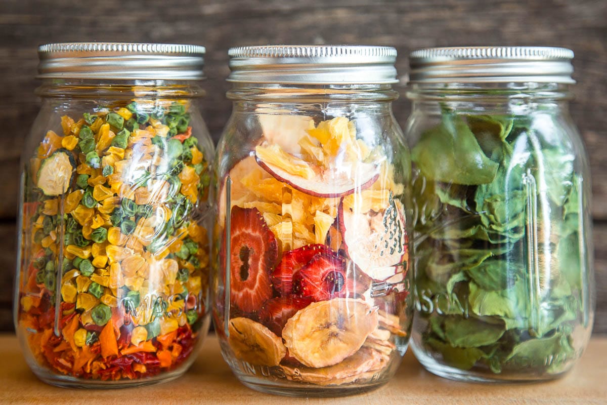 How To Store Dehydrated Food In Mason Jars