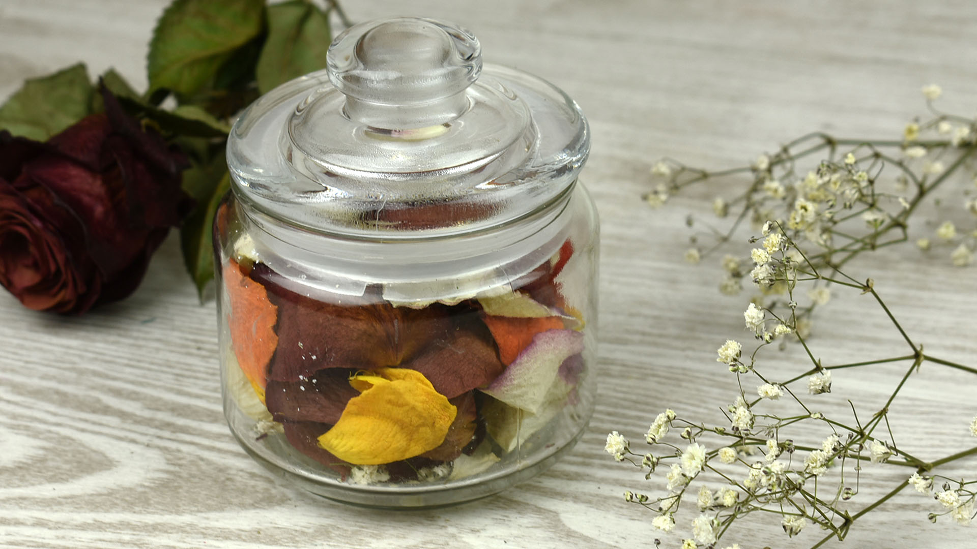 How To Store Dried Flower Petals