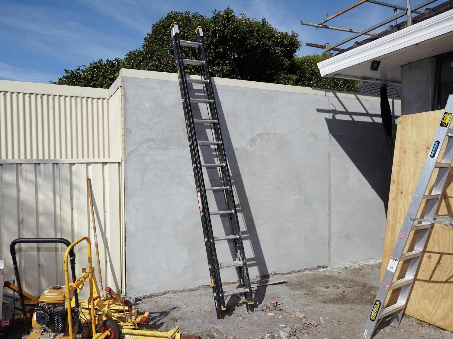 How To Store Extension Ladder Outside