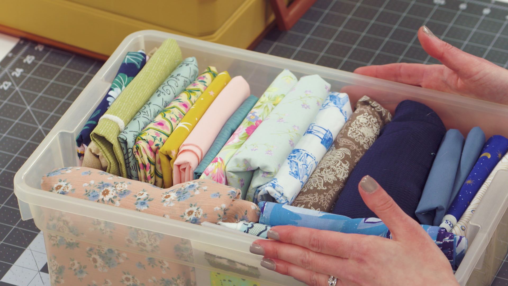 How To Store Fabric For Sewing