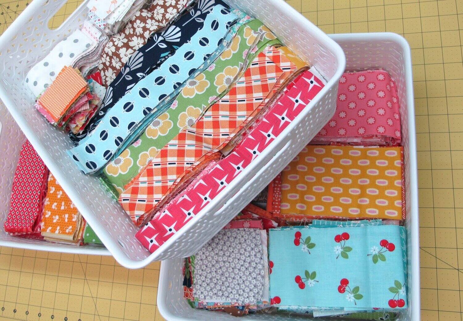 How To Store Fabric Scraps