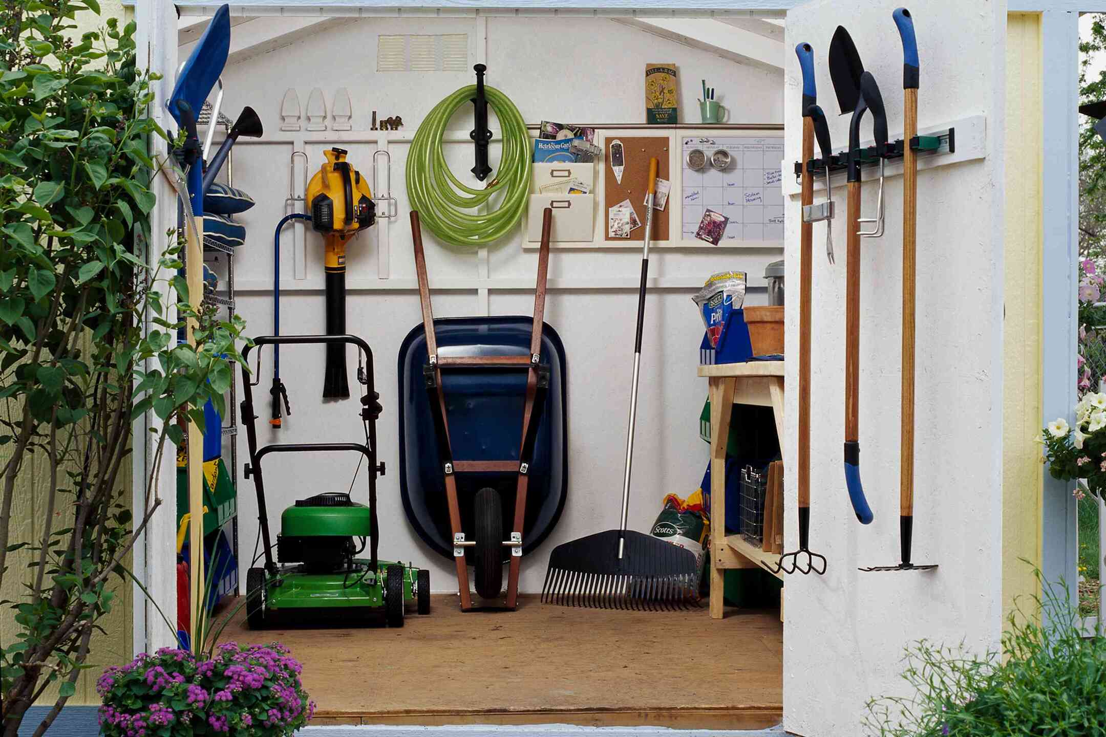 How To Store Garden Tools Outside