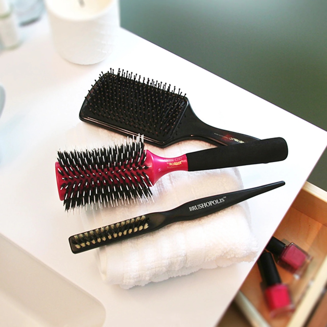 How To Store Hair Brushes