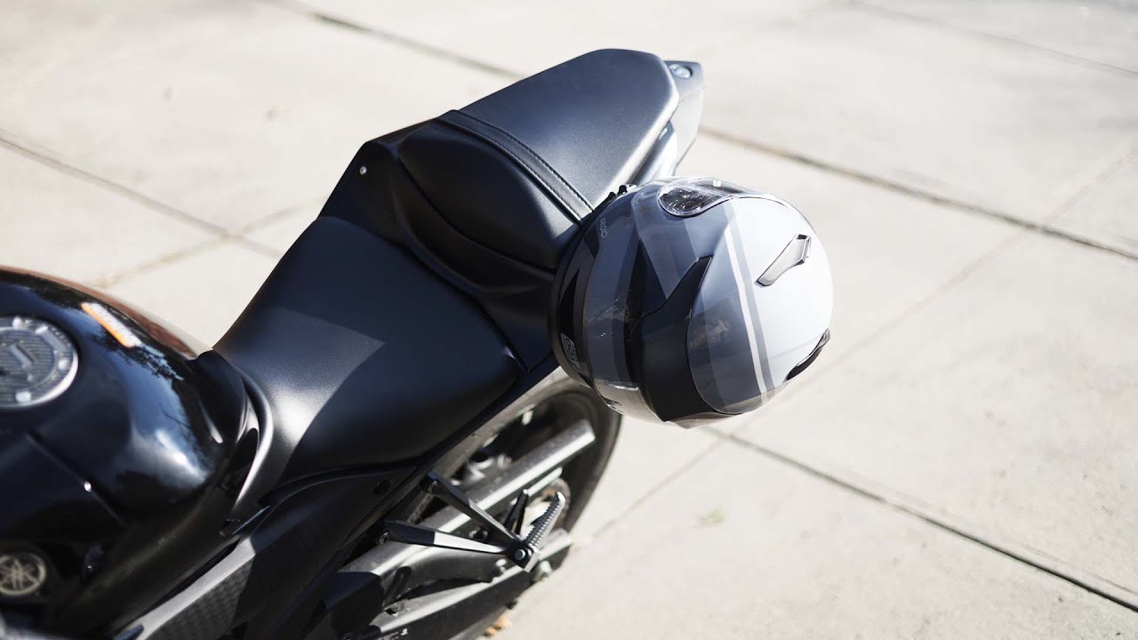 How To Store Helmet On Motorcycle