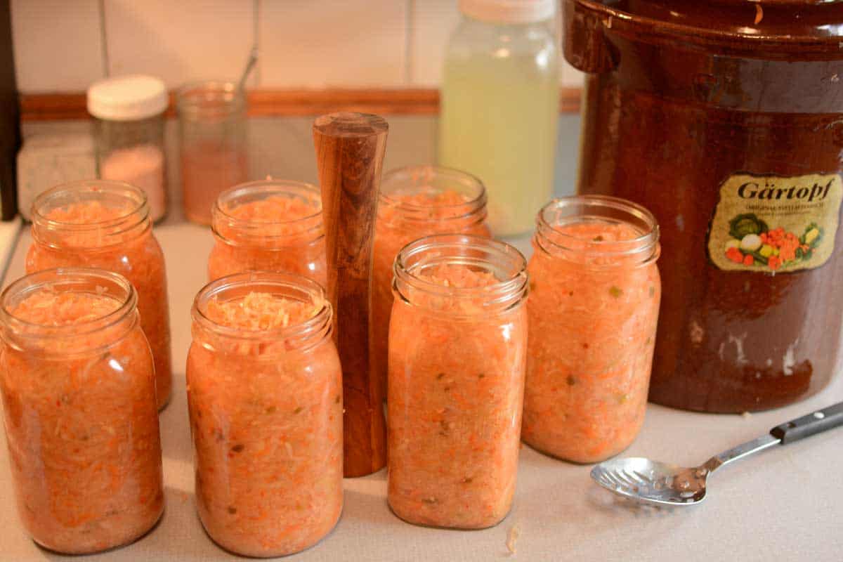 How To Store Homemade Sauerkraut