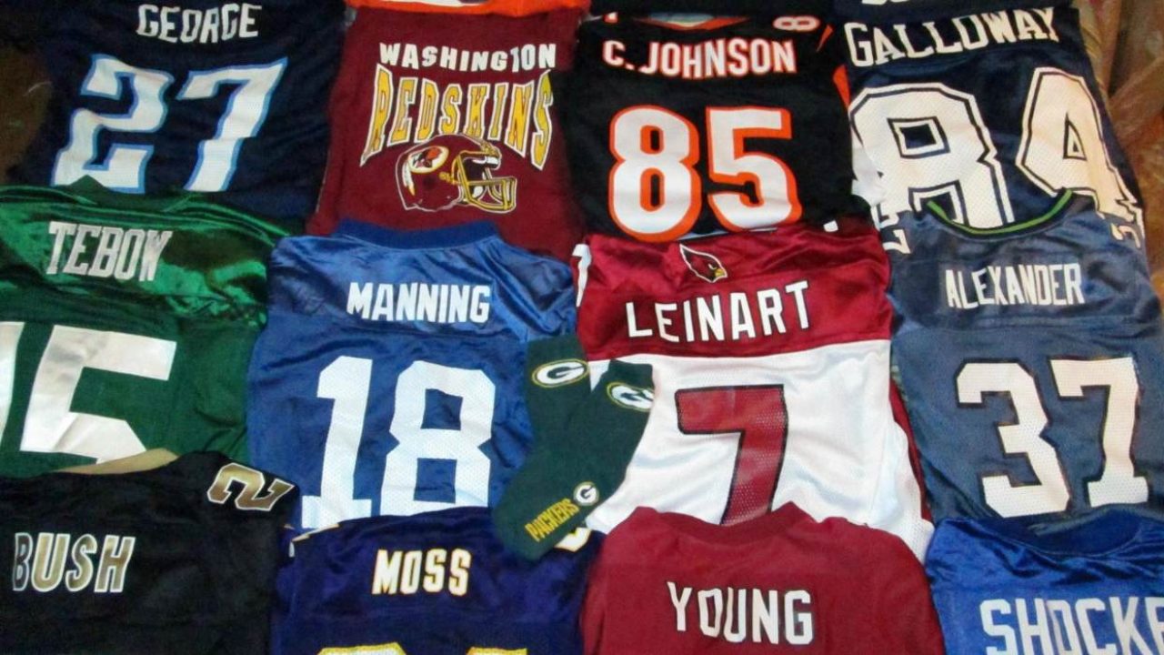 nfl jersey collection