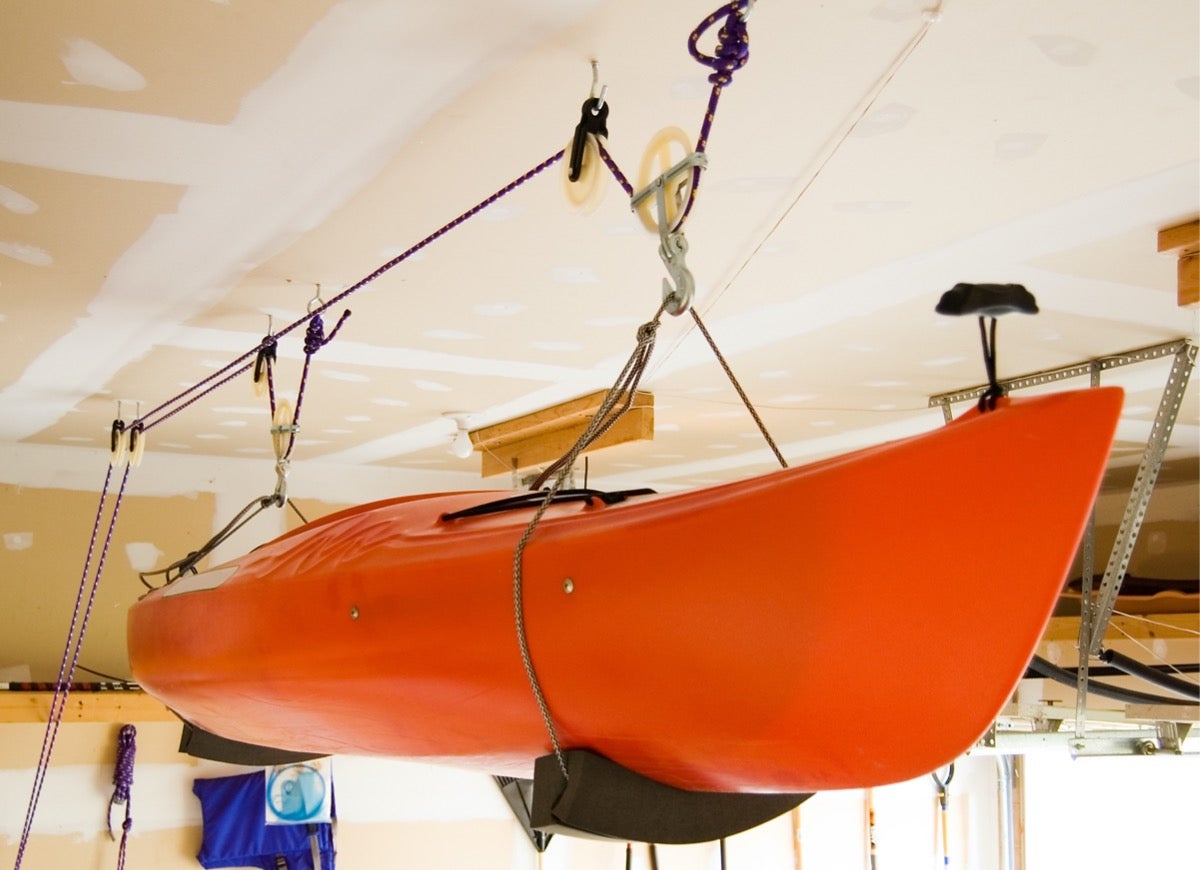 How To Store Kayak In Garage