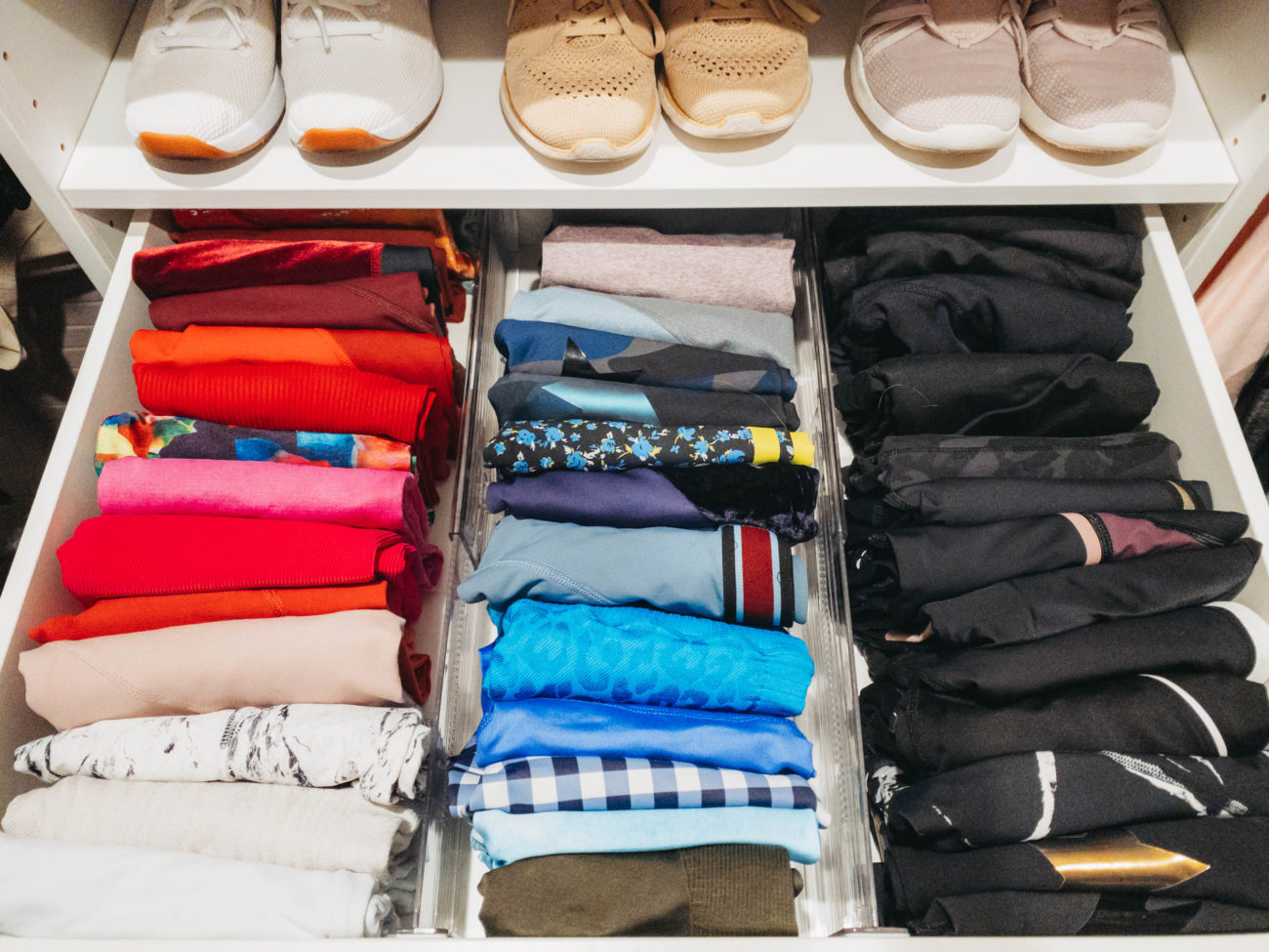 How To Store Leggings In A Drawer
