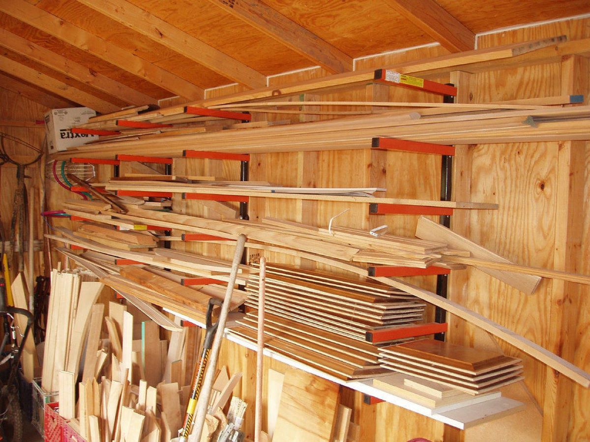 How To Store Lumber In Garage