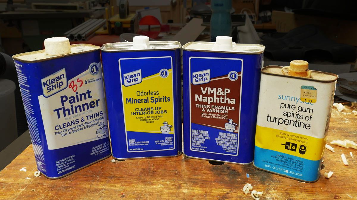 How To Store Paint Thinner