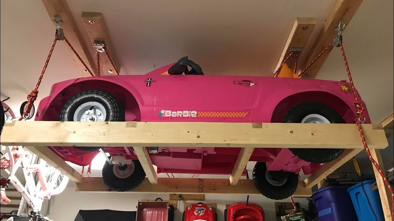 How To Store Power Wheels In Garage