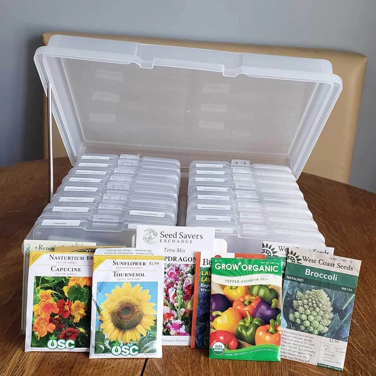 How To Store Seed Packets