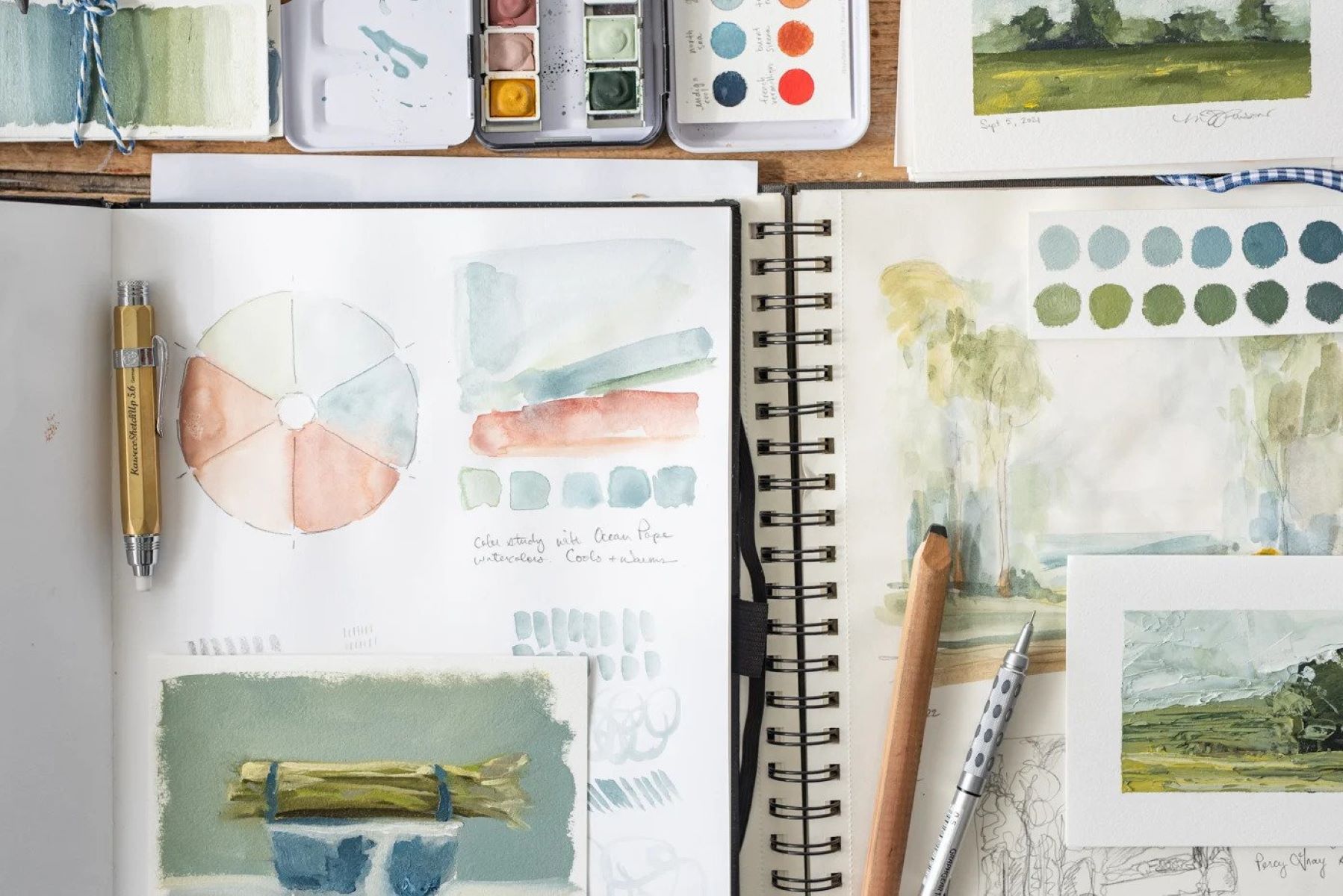 How To Store Sketchbooks