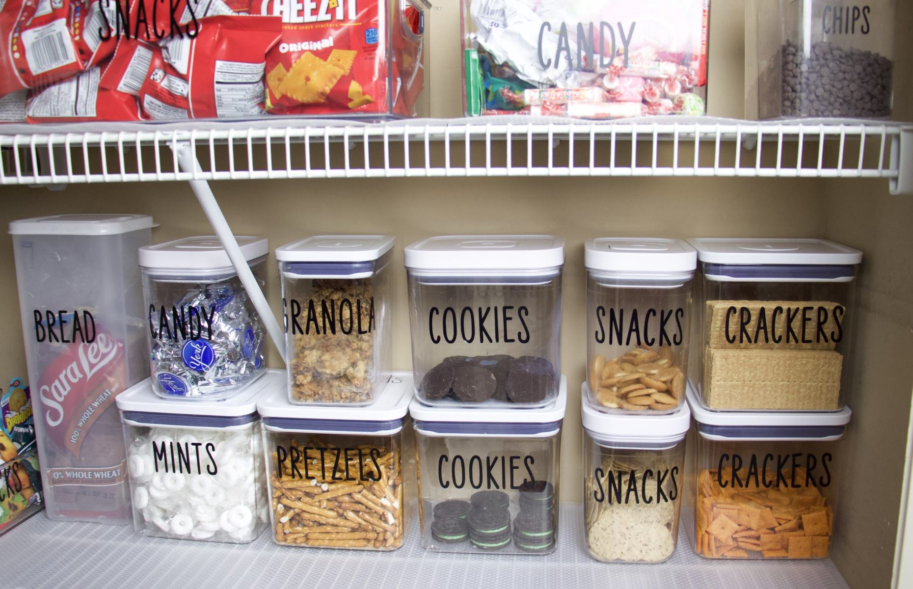 How To Store Snacks In Pantry