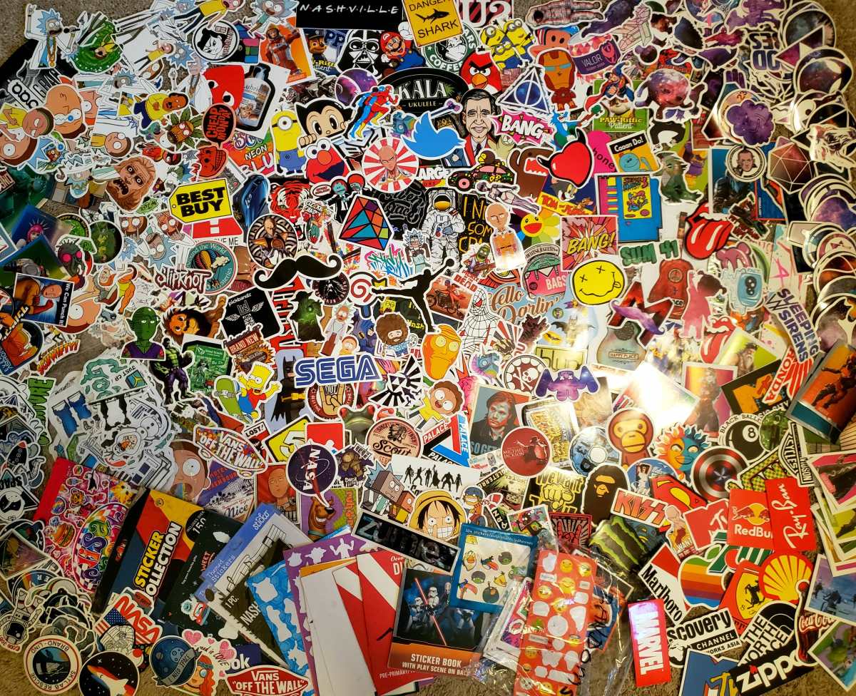 How To Store Sticker Collection