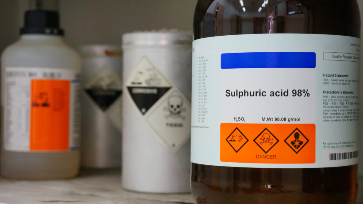 How To Store Sulfuric Acid