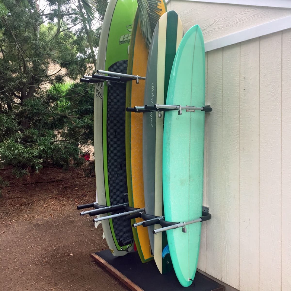 How To Store Surfboards Outside