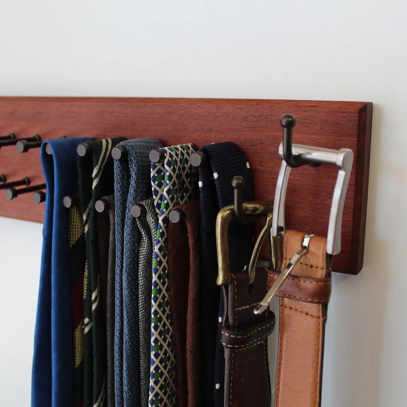 How To Store Ties And Belts