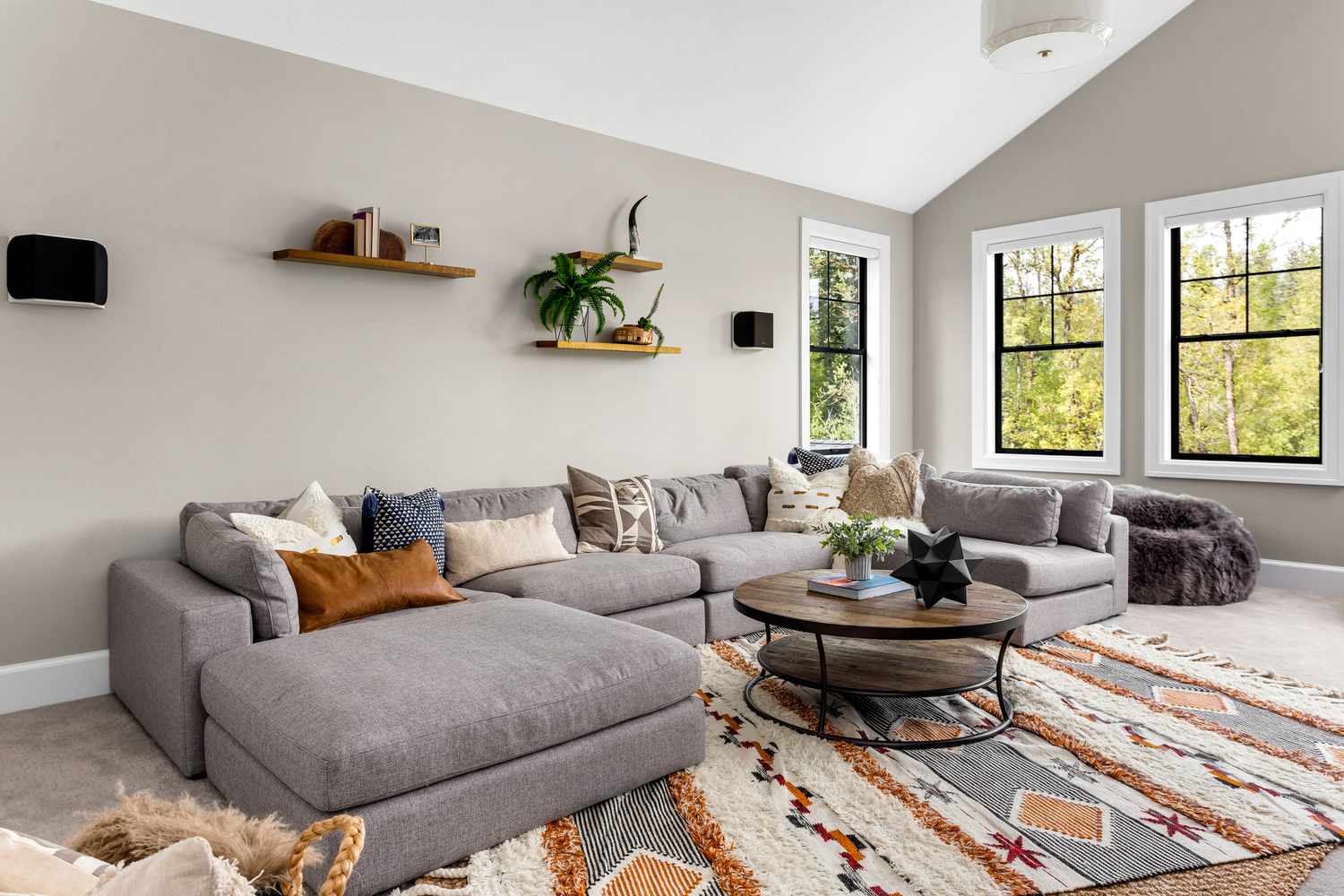 How To Style Rug In Living Room