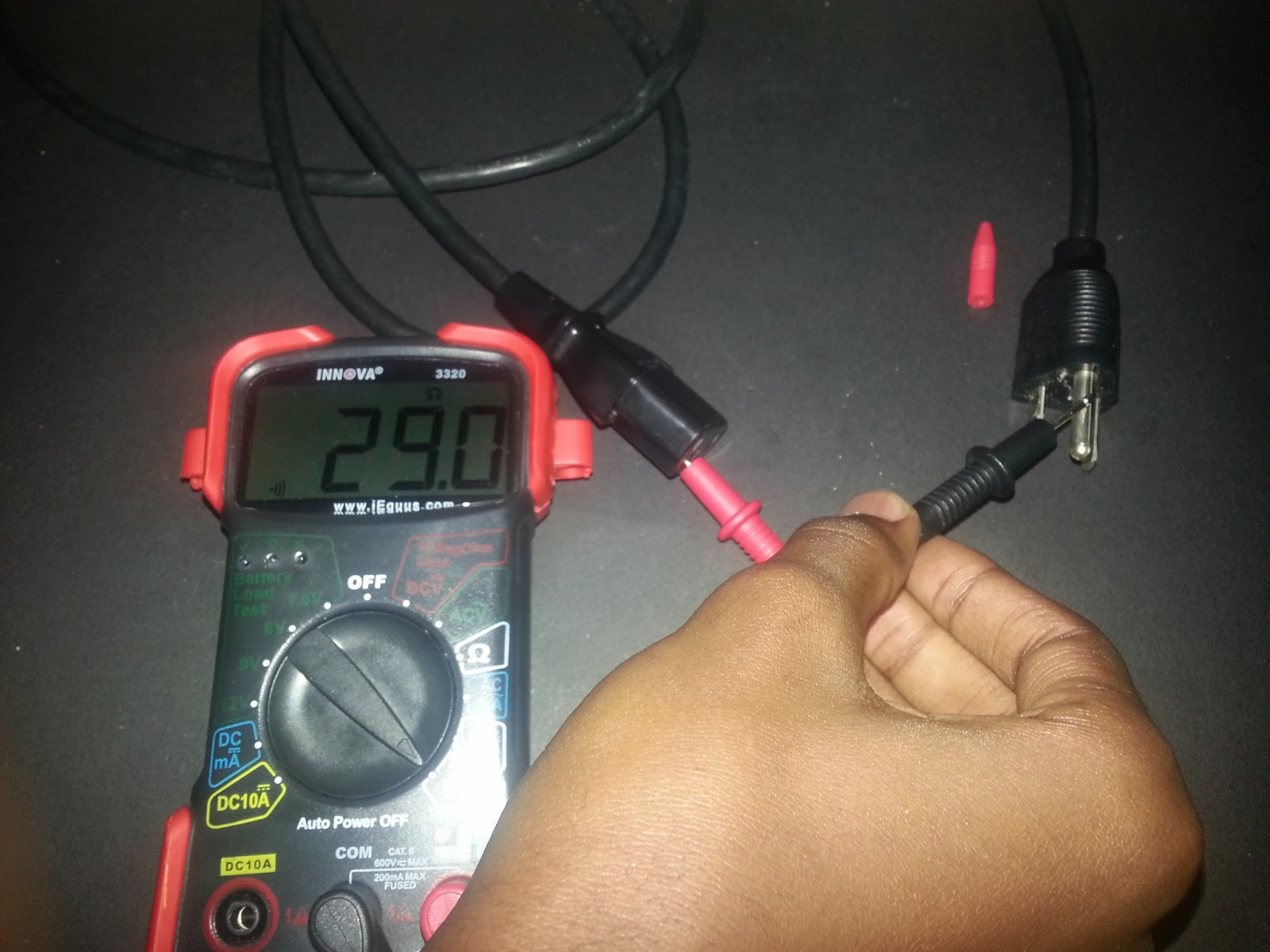 How To Test Extension Cord With Multimeter