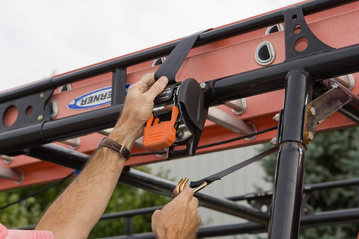 How To Tie Ladder To Roof Rack
