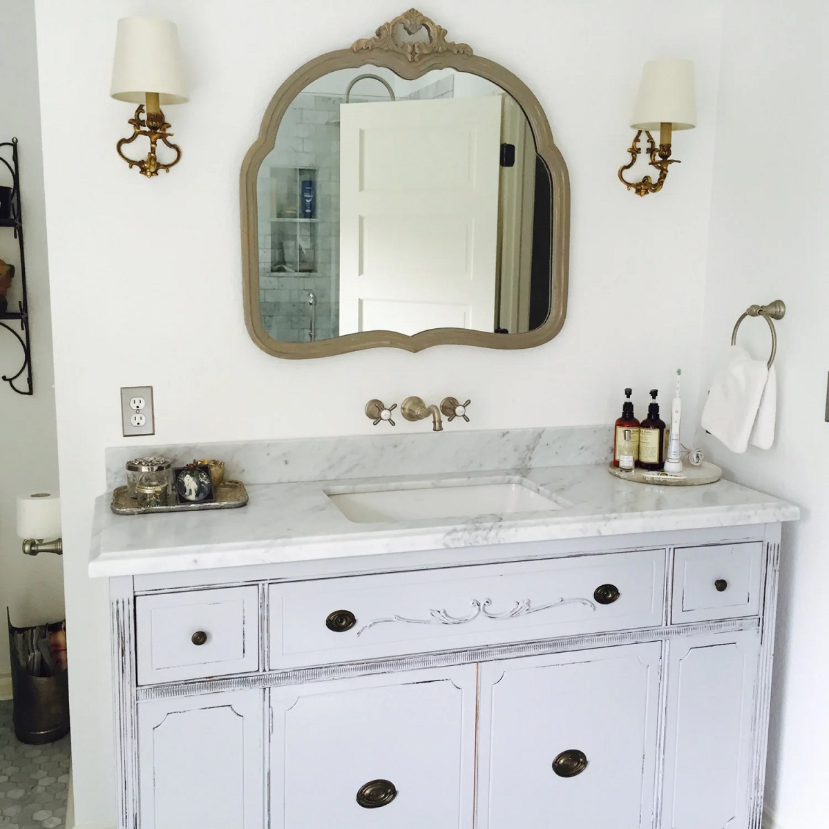 How To Turn Single Sink Vanity Into Double Sink