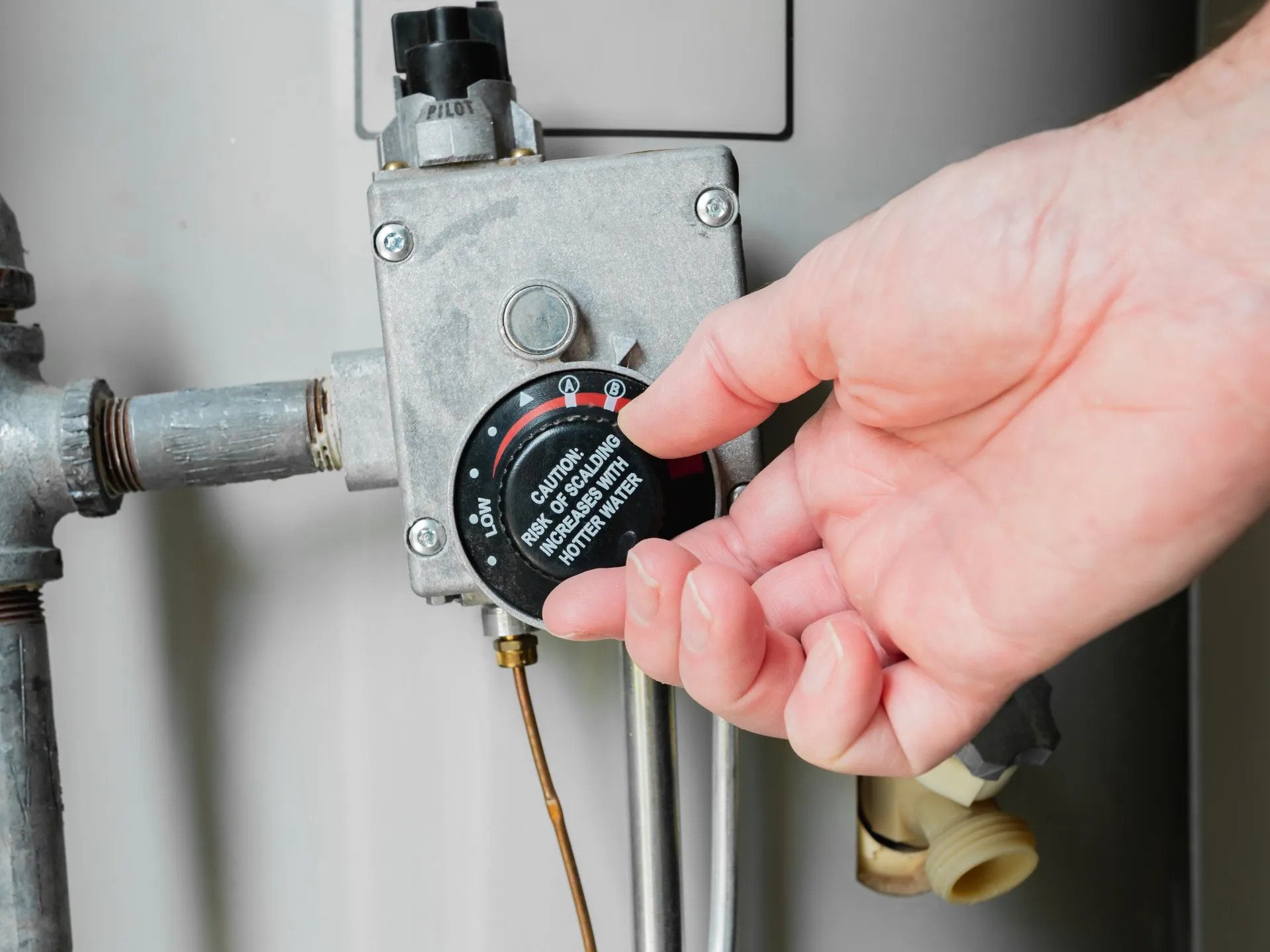 How To Turn Up Temperature On Hot Water Heater