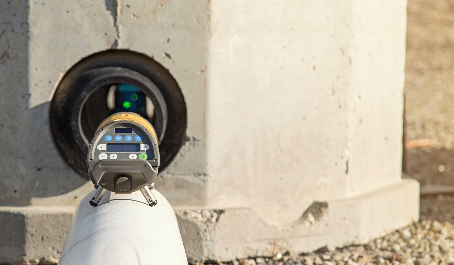 How To Use A Laser Level For Large Drain Piping
