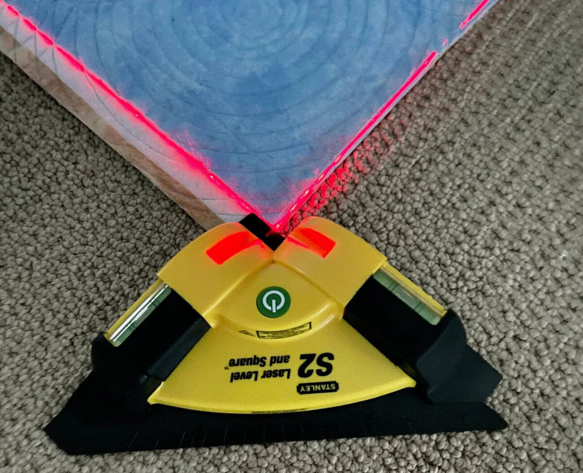How To Use Stanley S2 Laser Level Square