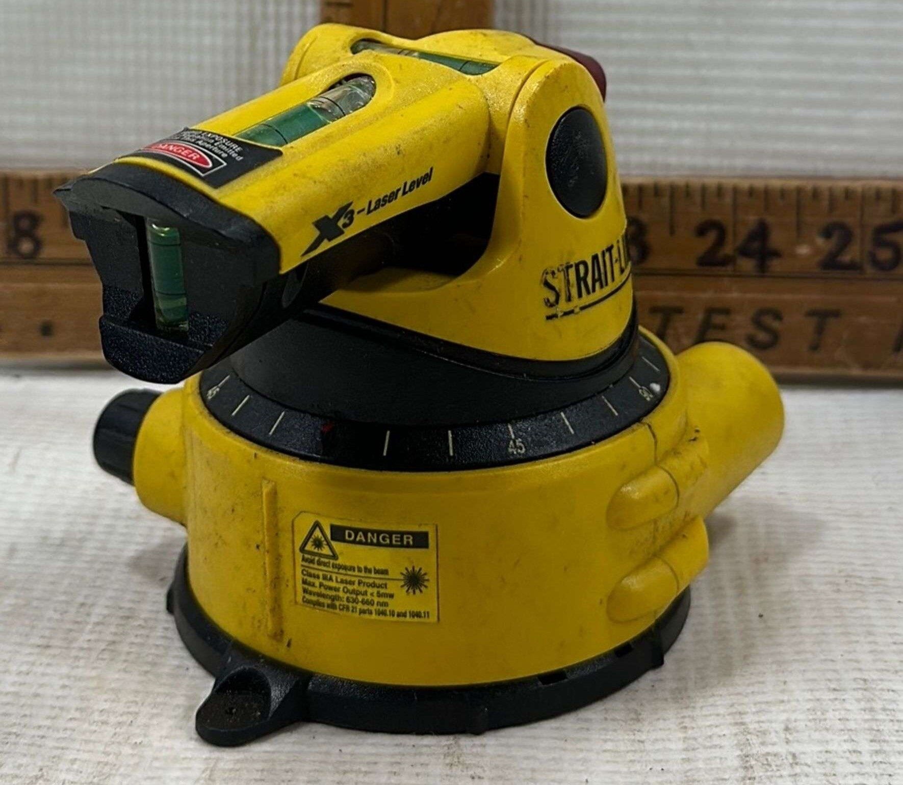 How To Use Strait-Line X3 Laser Level