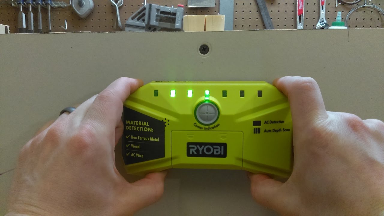 How To Use The Ryobi Stud Finder