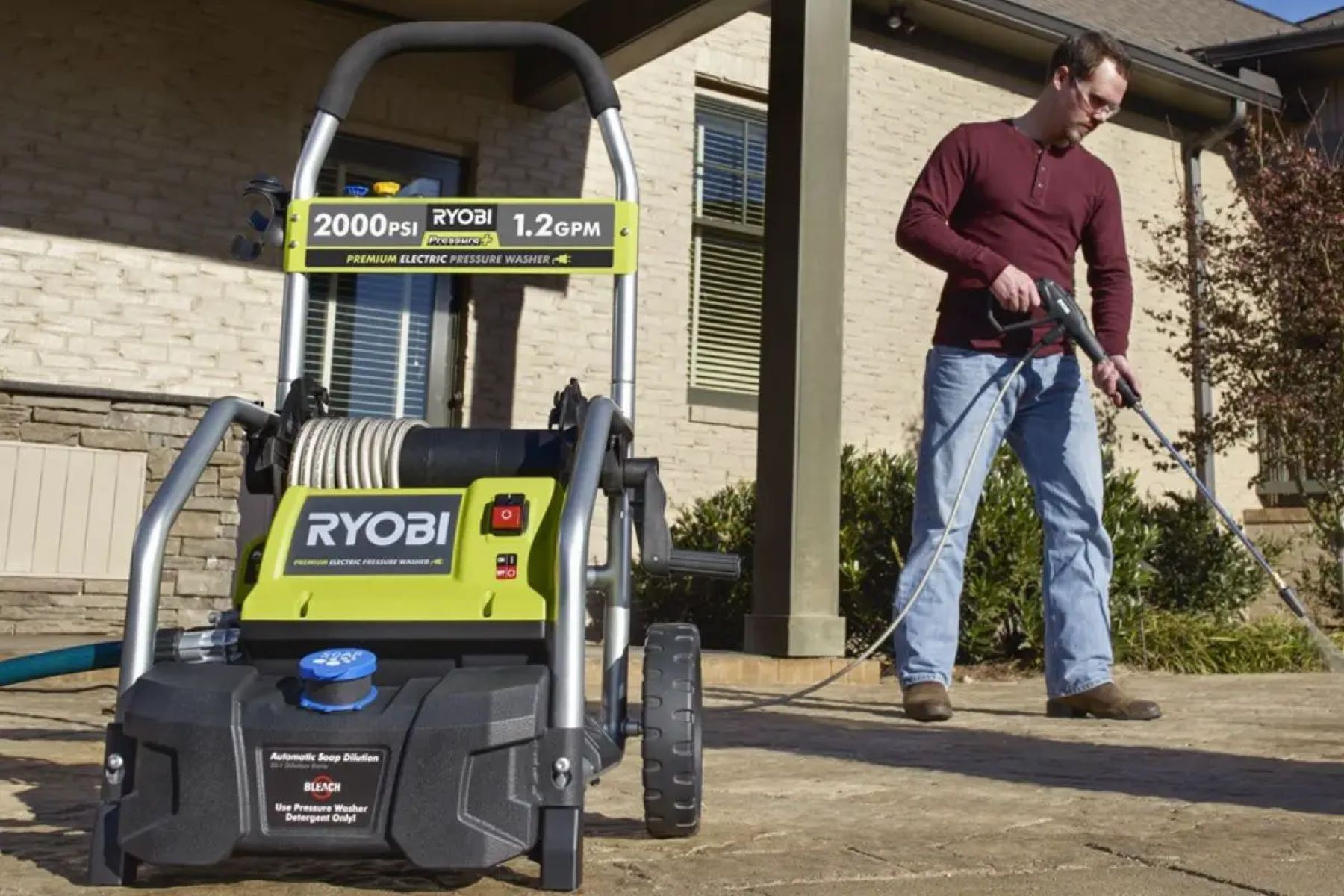 How To Use The Soap Dispenser On A Ryobi Pressure Washer