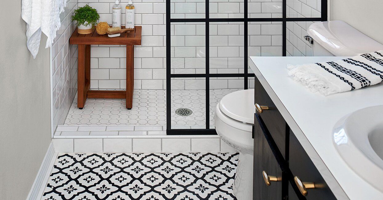 The Prettiest Peel-and-Stick Tiles To Instantly Upgrade Your Floor