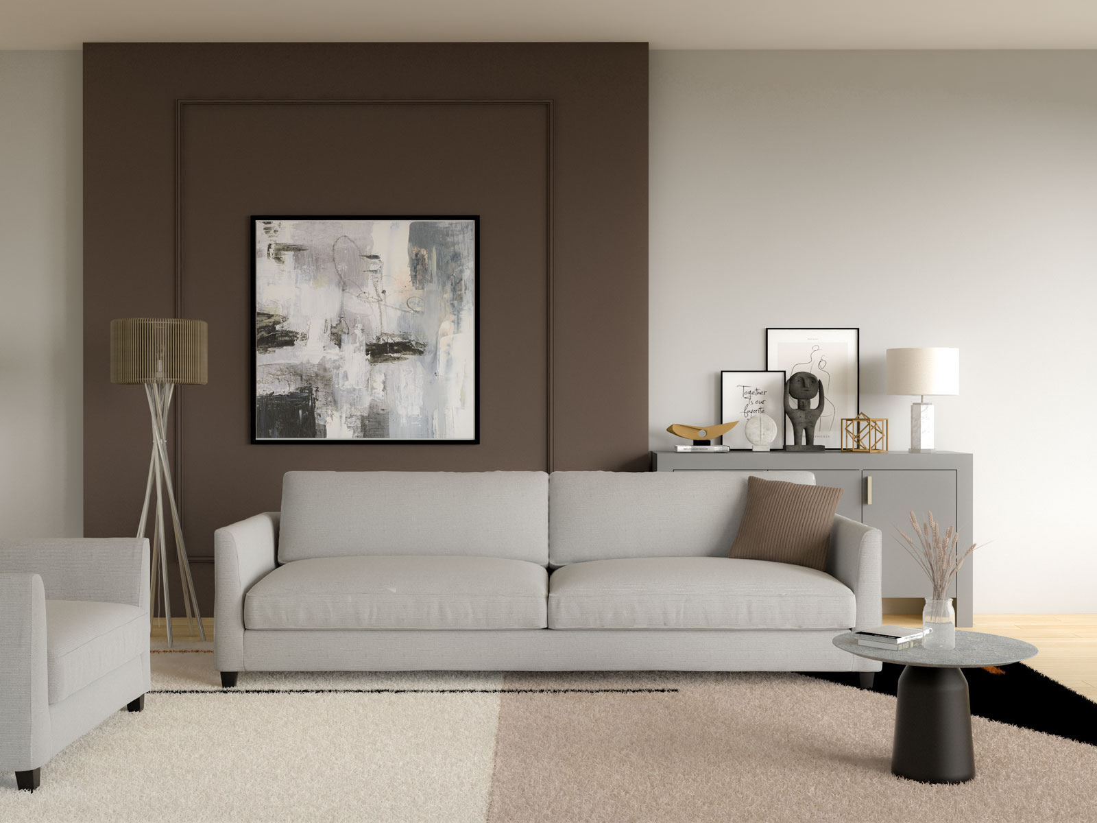 What Color To Paint Living Room With Grey Furniture