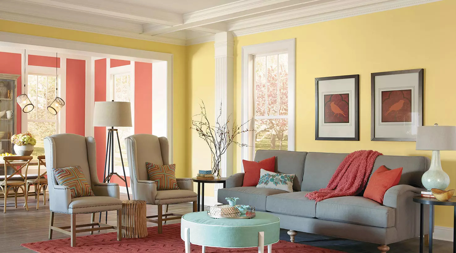 What Colours Go Together In A Living Room