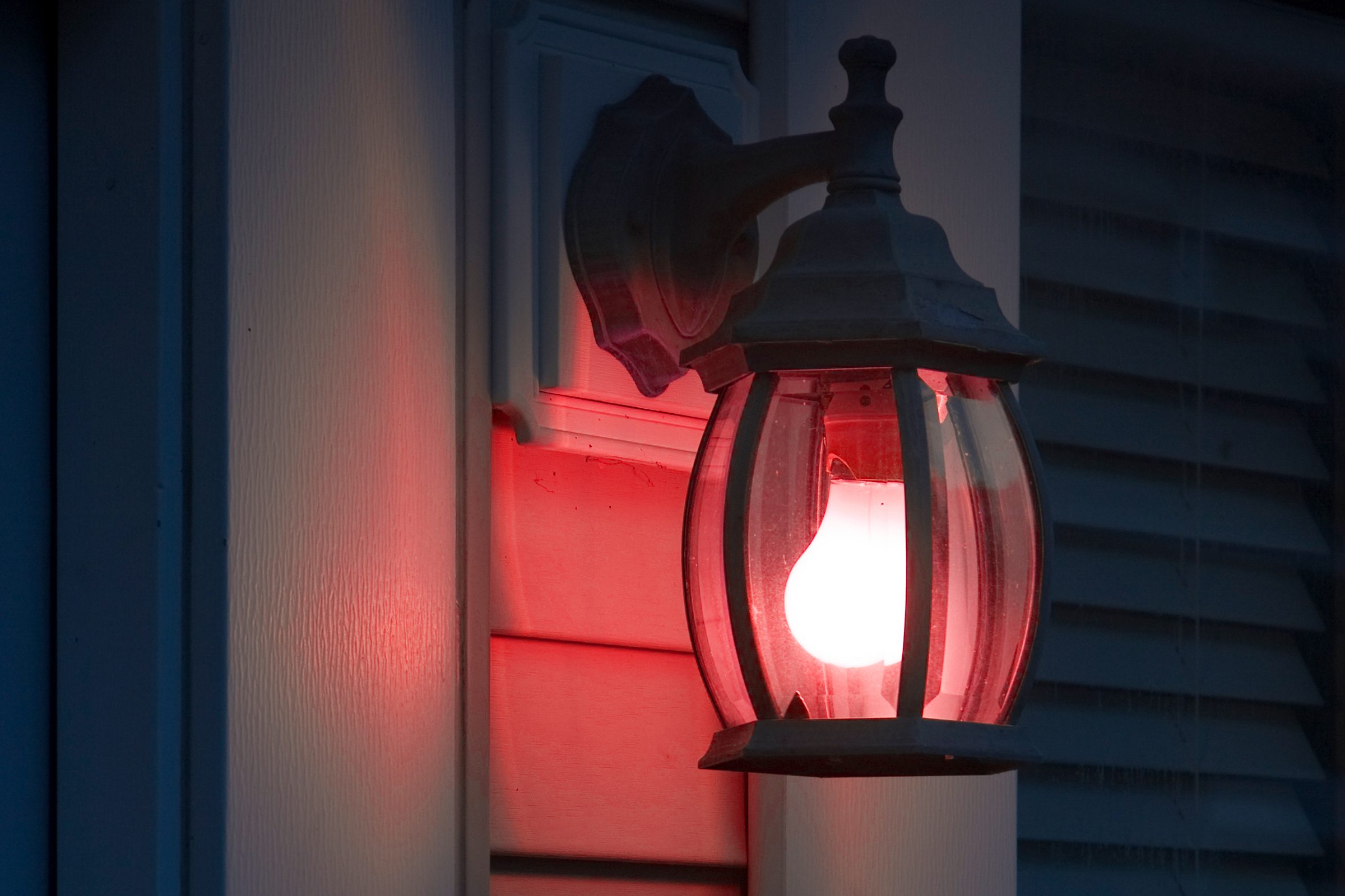 What Does A Red Porch Light Signify