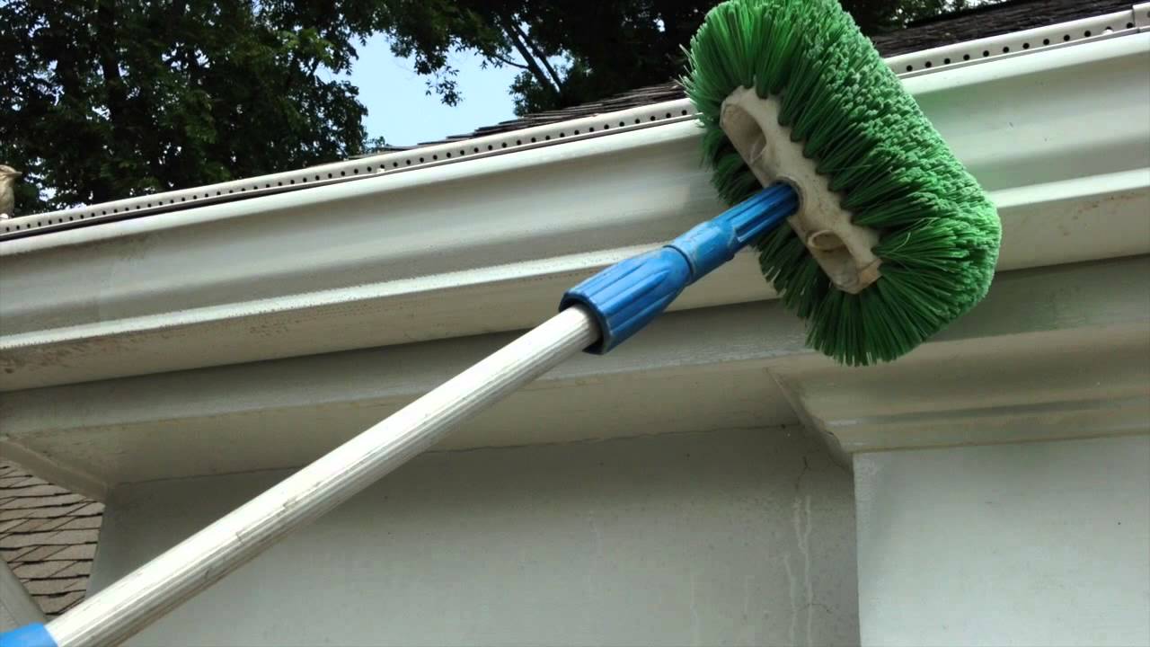 What Is The Best Way To Clean The Outside Of Gutters