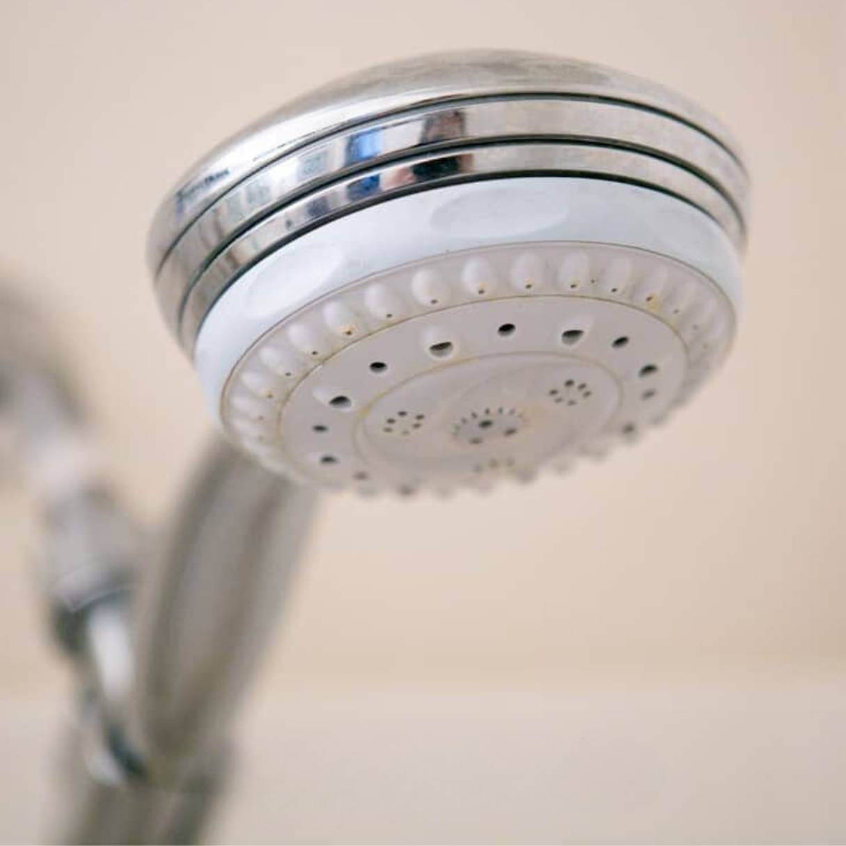 What Is The Black Material On Top Of Your Showerhead