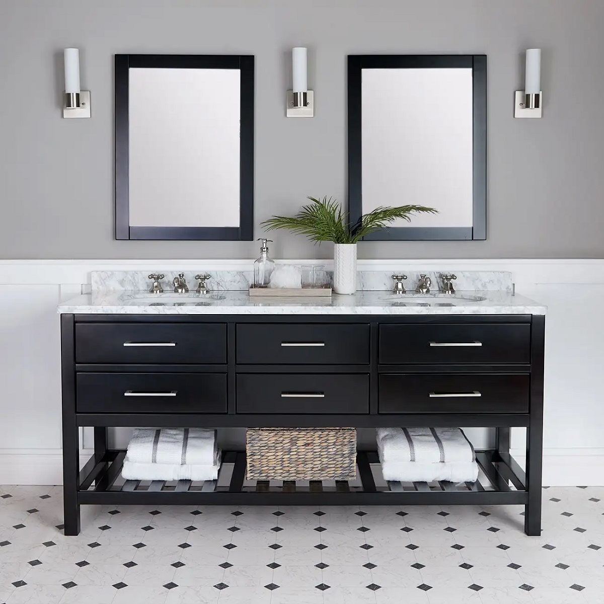 What Is The Ideal Sink Size For A 72-Inch Double Vanity