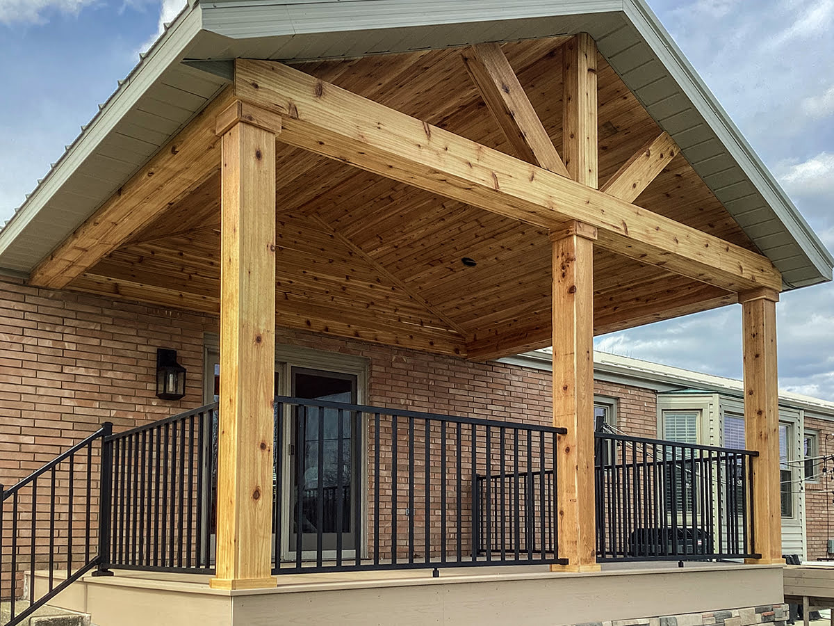 Front porch on double wide  DIY Home Improvement Forum