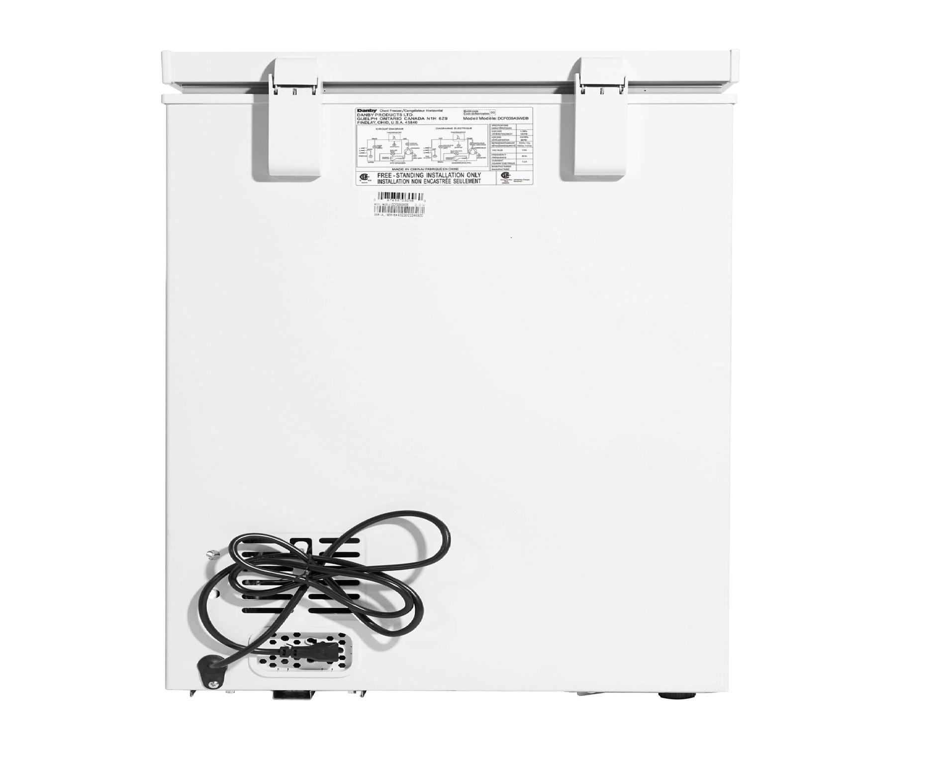 What Is The Typical Electrical Cord Length On A Chest Freezer